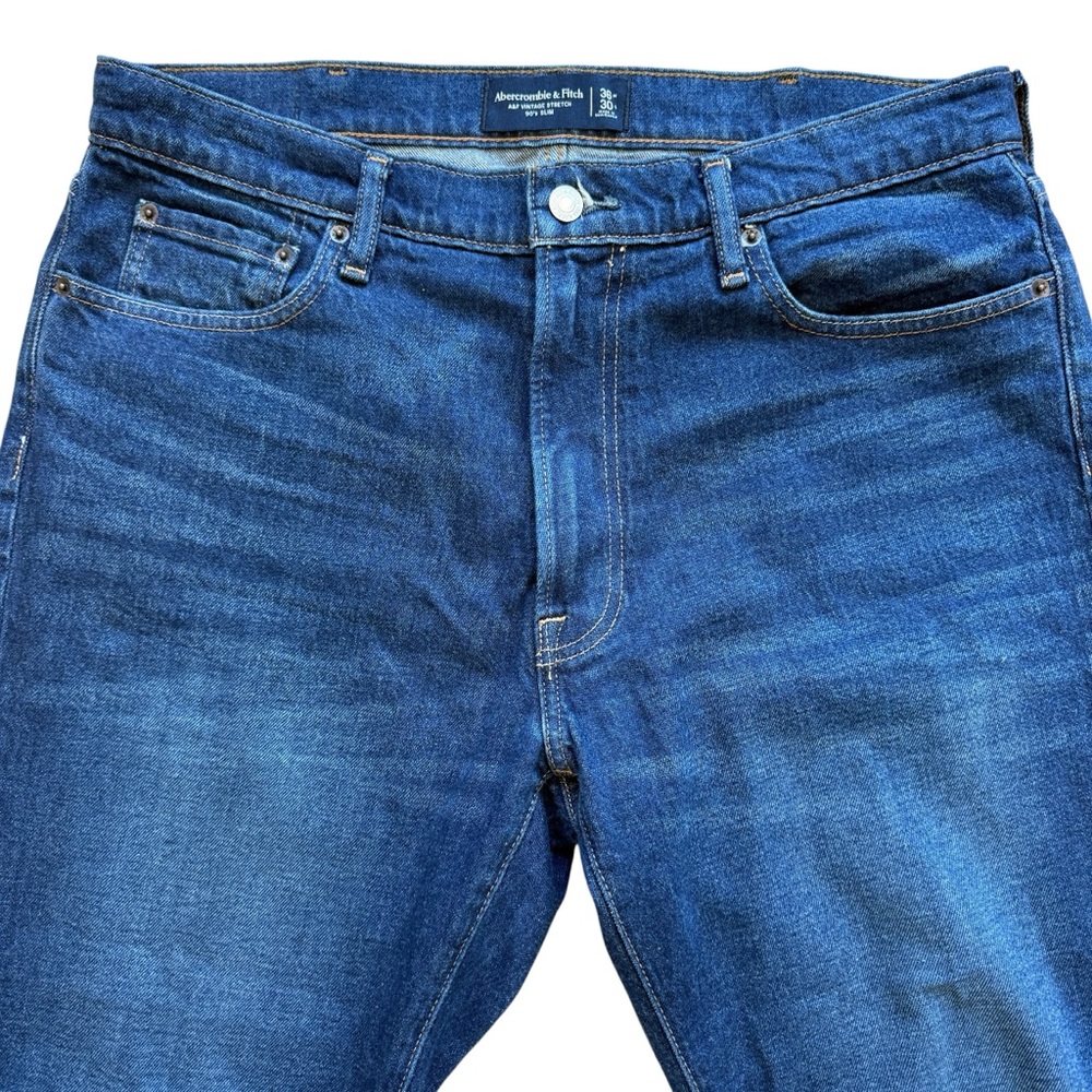 Abercrombie & Fitch Men's Blue Jeans